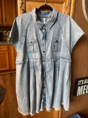 Free people Denim dress